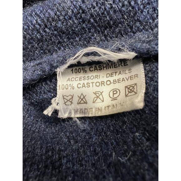 $3000 Fedeli Cashmere Cardigan with Castorino Fur Collar & Suede trim IT54 XL - Picture 12 of 12